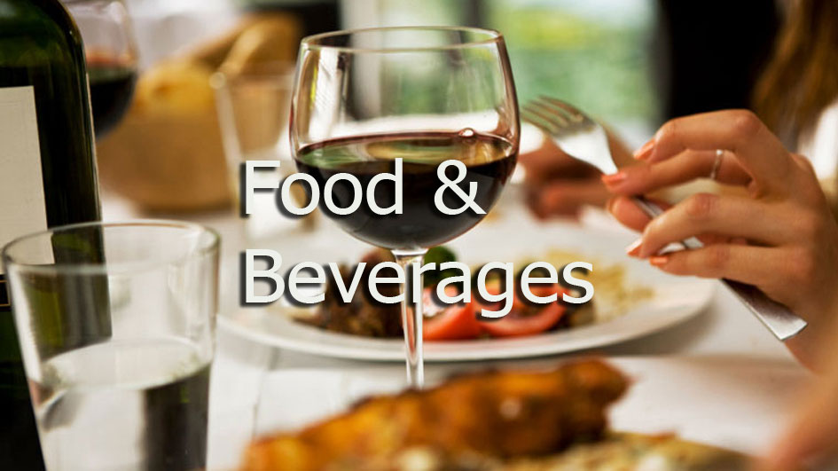 An image of people enjoying Food and Beverage